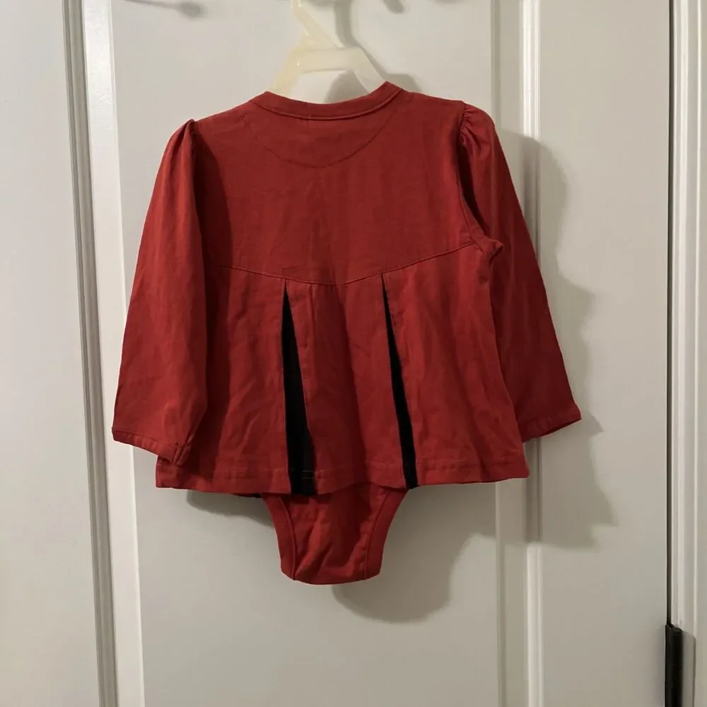 Indiana Hoosiers 24 Months Toddler Girls One Piece Cheer Jumper Dress